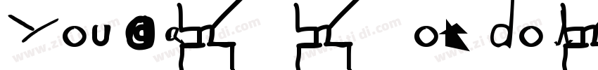 You can not download字体转换